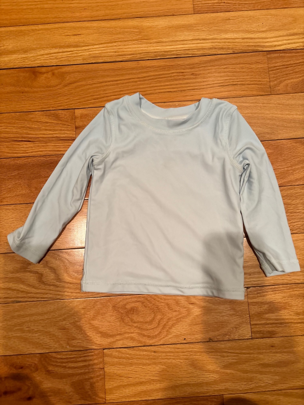 Caden Lane Light Blue Kids Swim Rash Guard